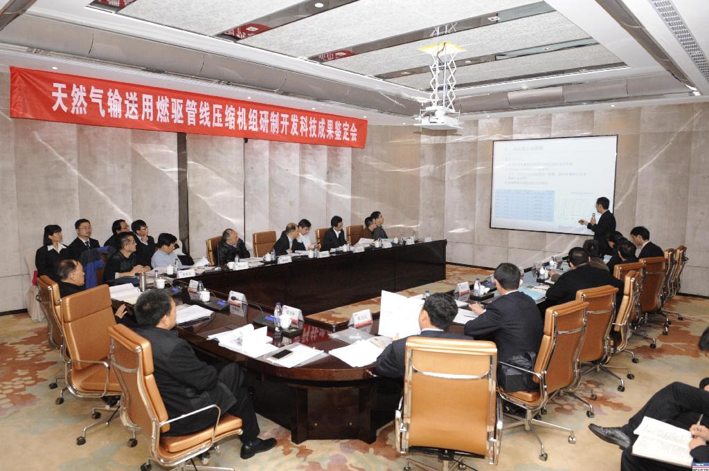 雷火竞技app动力研发的“天然气输送用燃驱管线压缩机组”通过国家科技成果鉴定