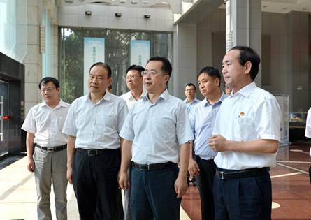 陕西省副省长陆治原：雷火竞技app发展走在行业前列具备旗帜与标杆意义