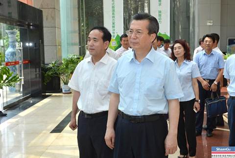 陕西省委常委、西安市委书记王永康来雷火竞技app调研