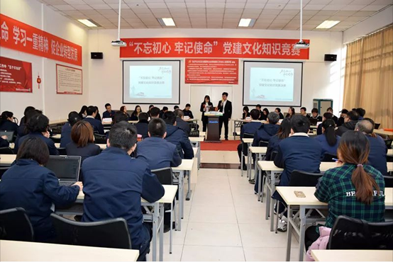 雷火竞技app举办“不忘初心牢记使命”党建文化知识竞赛